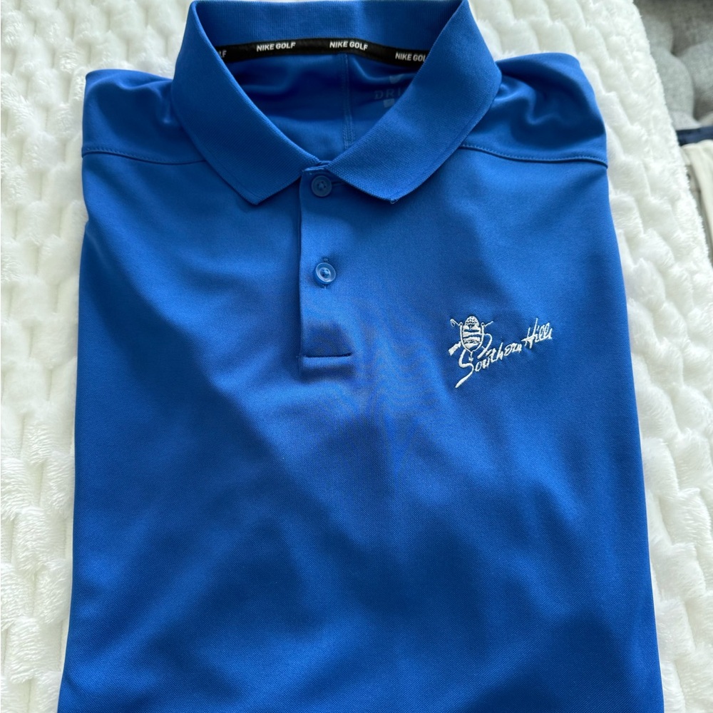Nike Blue Polo Classic Shirt- Southern Hills Country Club